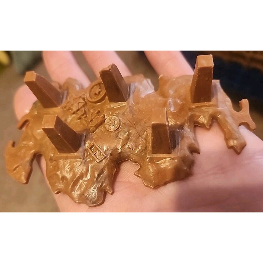 Marx Battleground Tank Traps Terrain Marbled Hard Plastic Vintage 1960s Iwo Jima